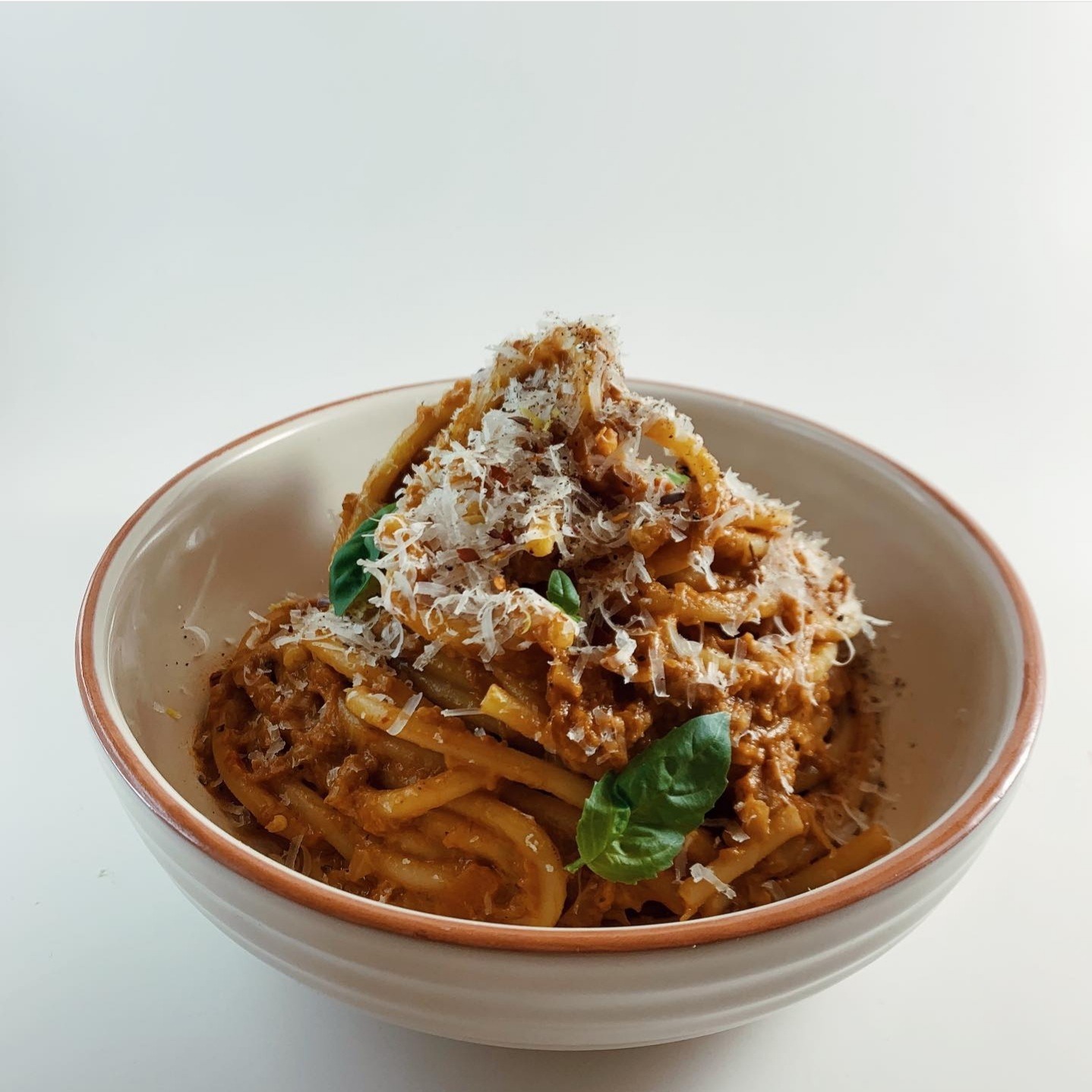 Delicious Creamy Veggie Bolognese.